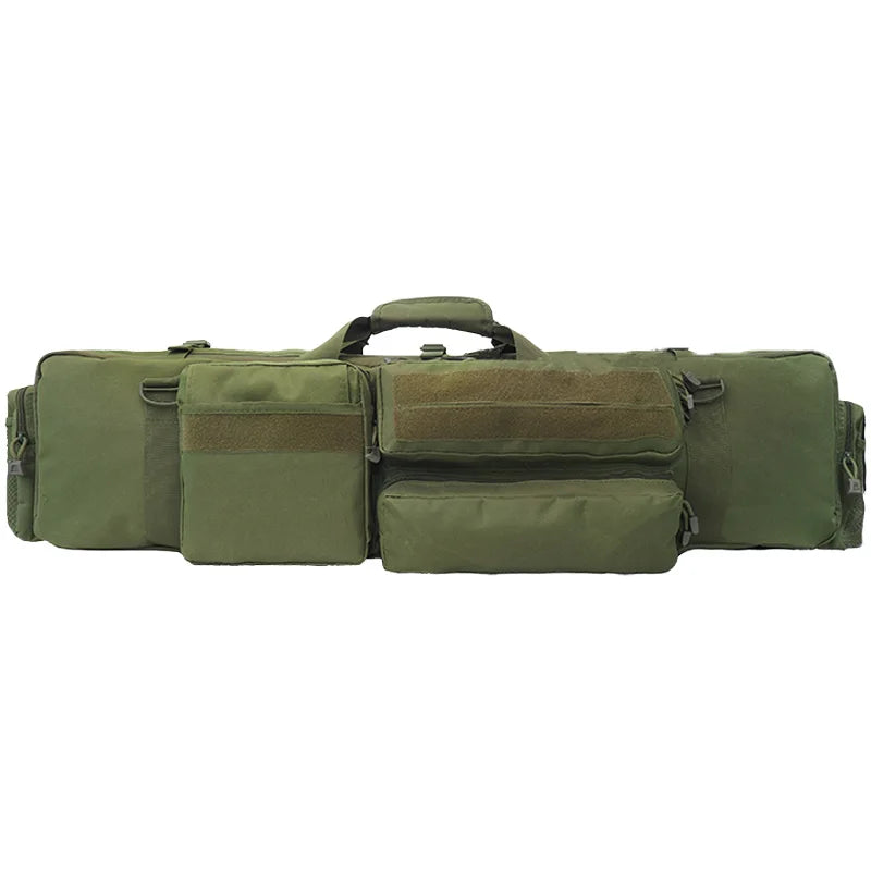 1000D Oxford Tactical Hunting Gun Carrying Bag Heavy Duty Colored Bullet Air Gun Box with Shoulder Strap for Outdoor Equipment
