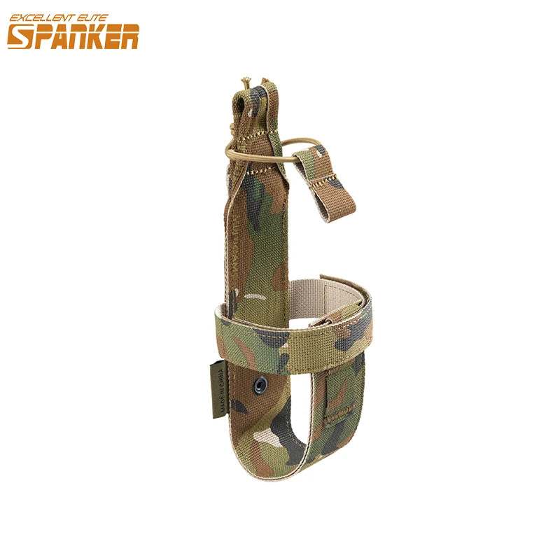 EXCELLENT ELITE SPANKER Outdoor Tactics Portable Belt Bottle Holder Bottle Carrier for Running Cycling Hiking Can Adjust Size