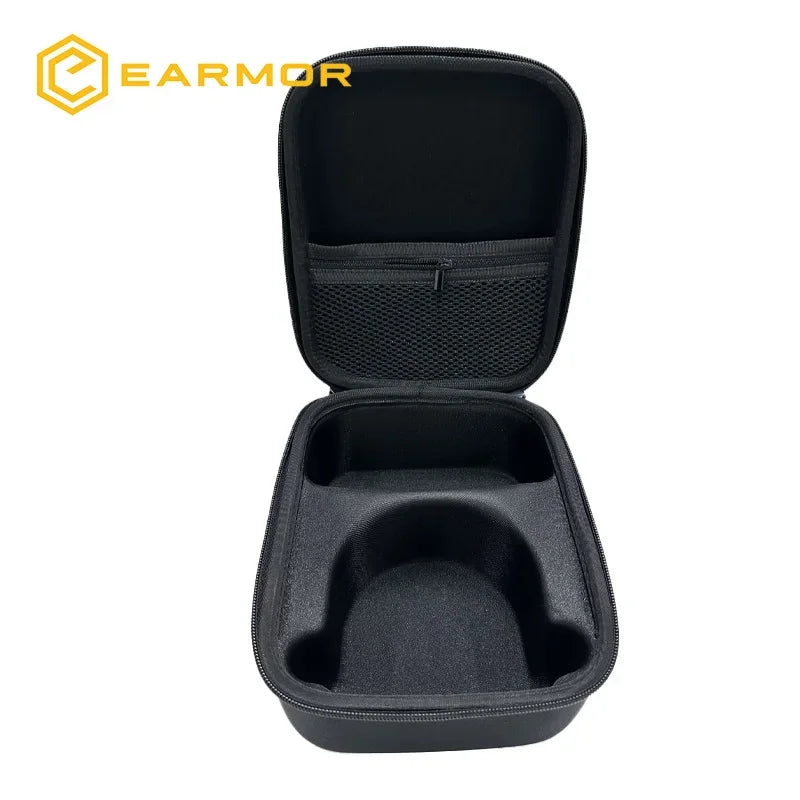 Hard Storage Travel Case for Electronic Shooting Earmuffs Compatible Earmor Hearing Protection Shooter Safety Eyewear Glasses