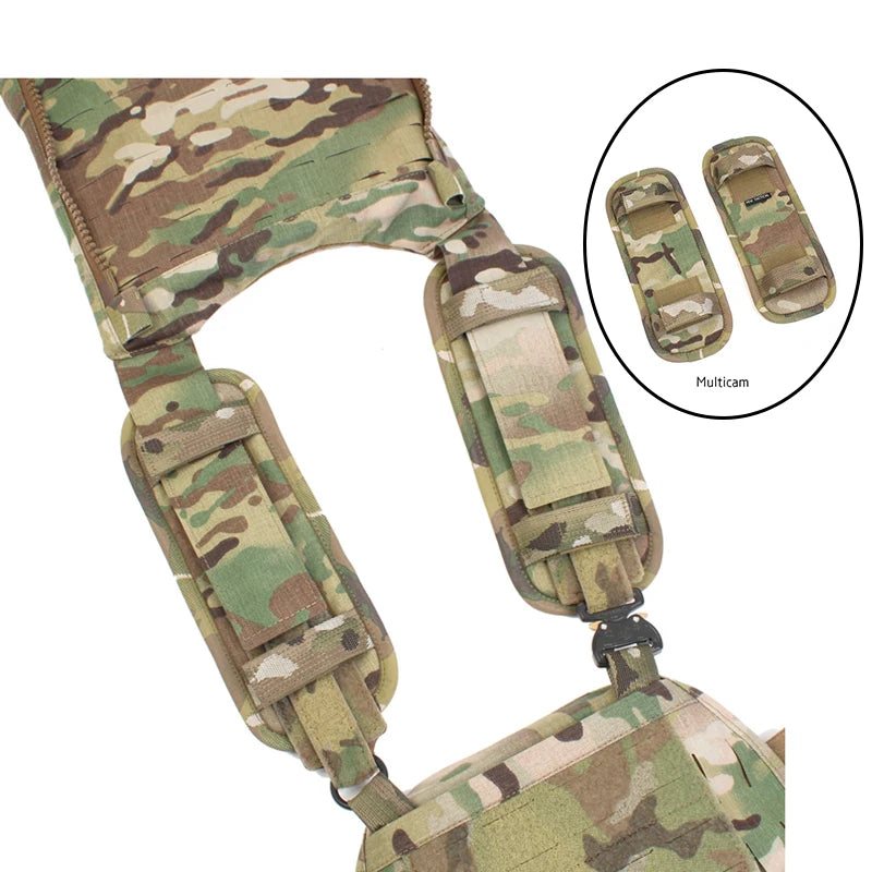 PEW TACTICAL HSGI STYLE Universal Shoulder Pads Airsoft Vest Pack Tactical Backpack