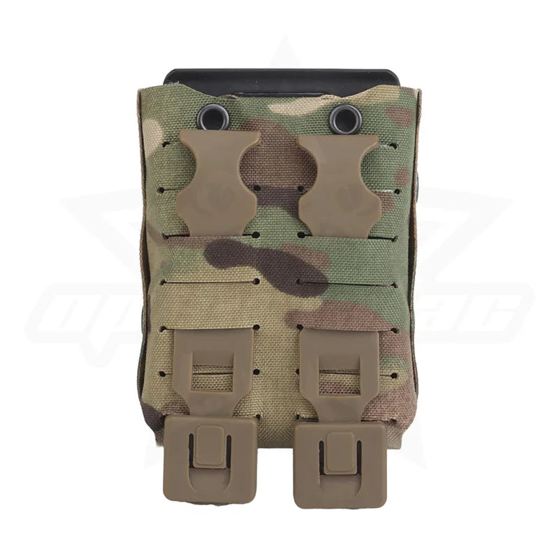 OPHIDIAN Molle Lightweight AR15/M4/9mm Magazine Pouch Magazine Built-in Nylon Bracket Hunting Pistol Rifle Equipment