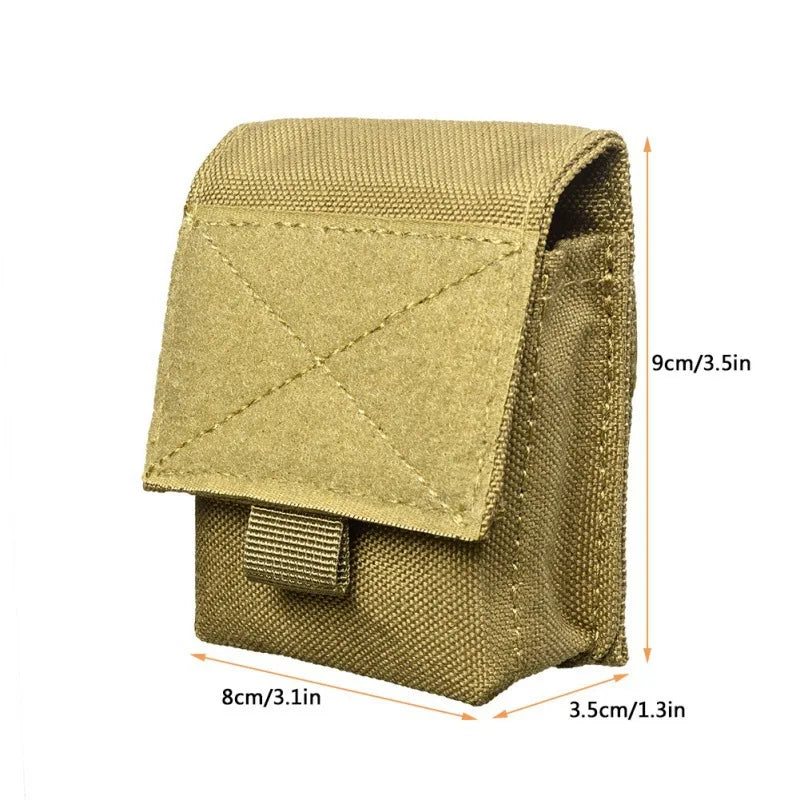 Tactical Mini Cigarette Bag Molle EDC Pouch Hunting Accessories Gadget Gear Pouch Small Tool Organizer Bag
