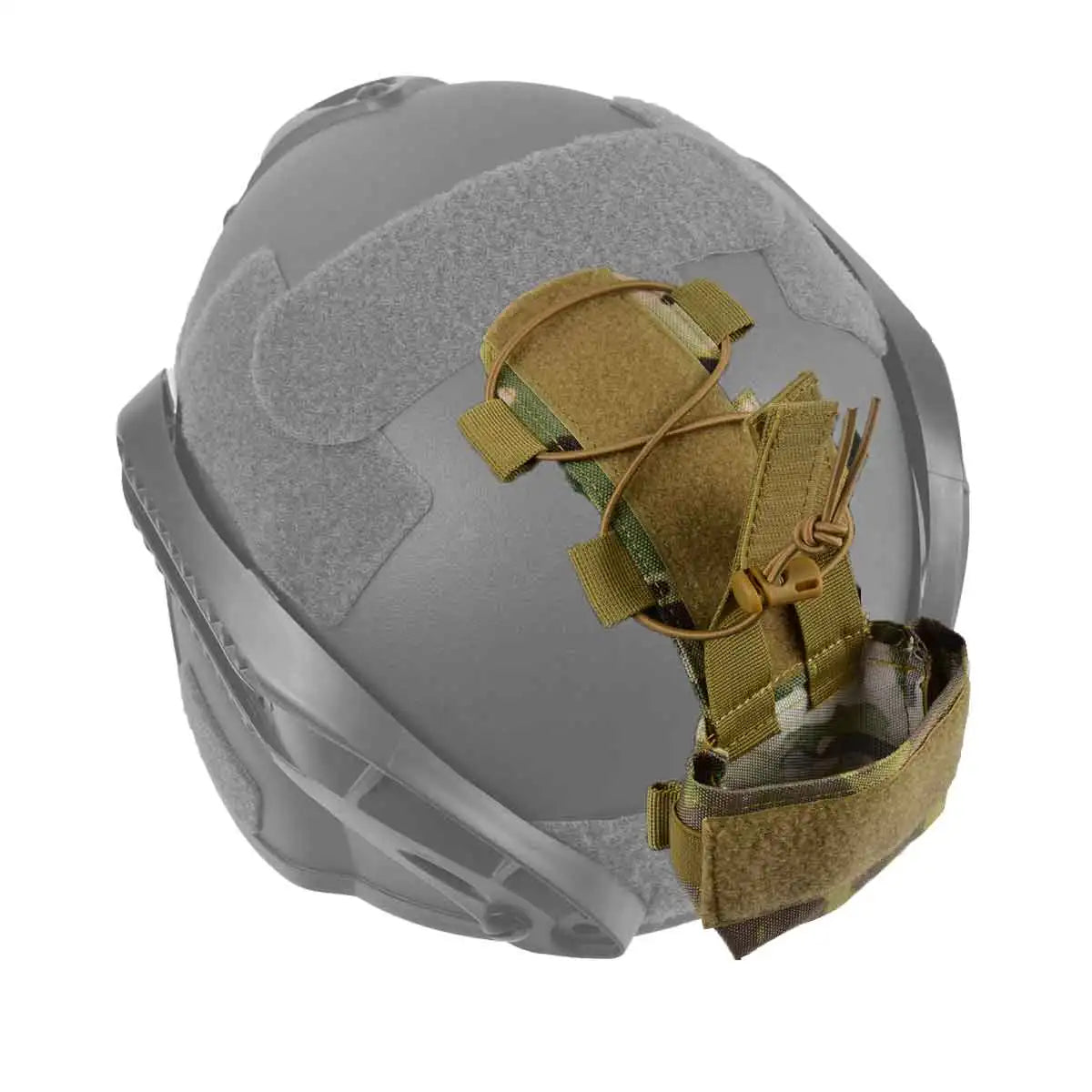 FAST Helmet MK2 Battery Pouch Battery Pack M-LOK Helmet Counterweight Pack Tactical Helmet  Accessories Cordura fabric US Velcro