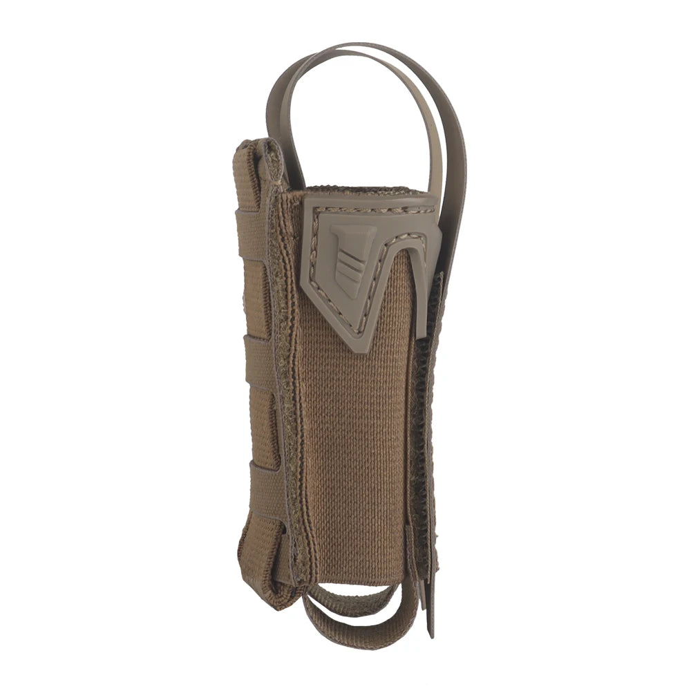 Tactical Elastic K Type 9MM Double Mag Pouch Molle Clip Mag Holder for Plate Carrier and Belt Hunting Accessories