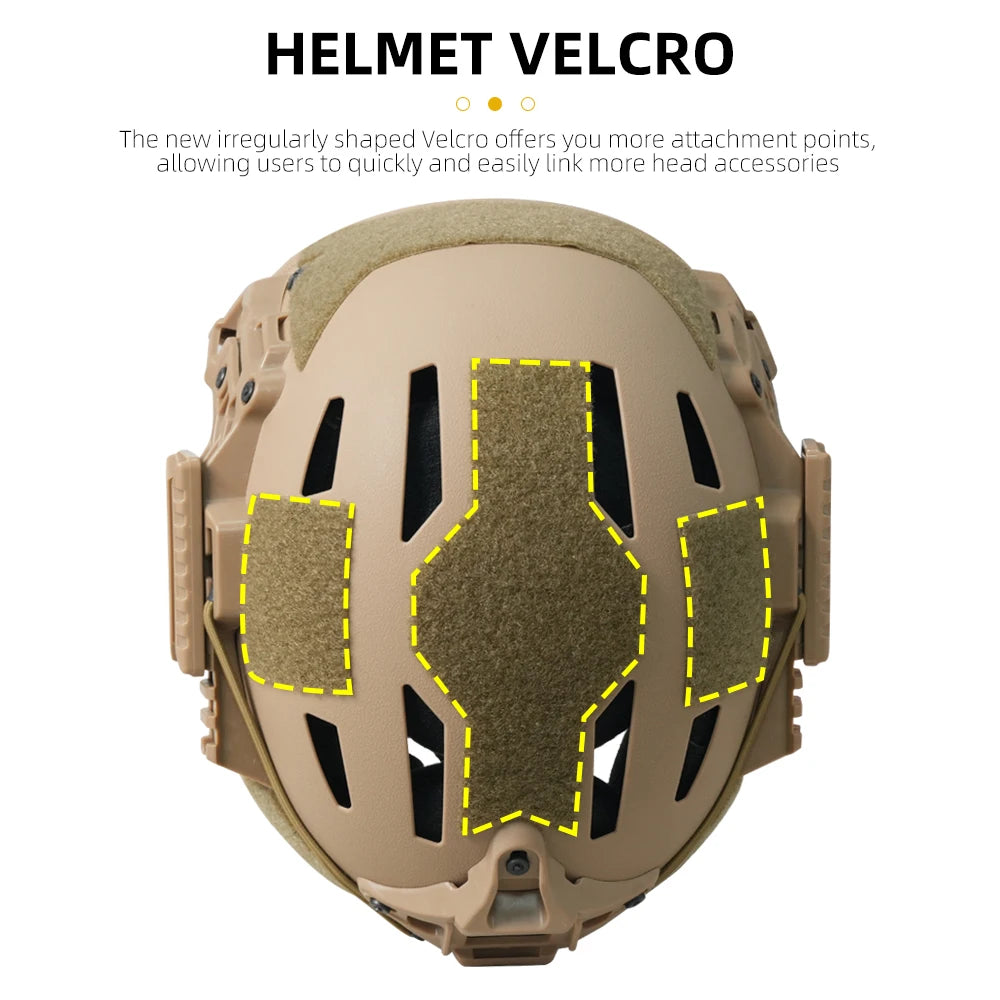 Tactical High-Cut Ballistic Iraqi Helmet Head Circumference 55-57cm Color Bullet Hunting Outdoor Personal Protection Equipment