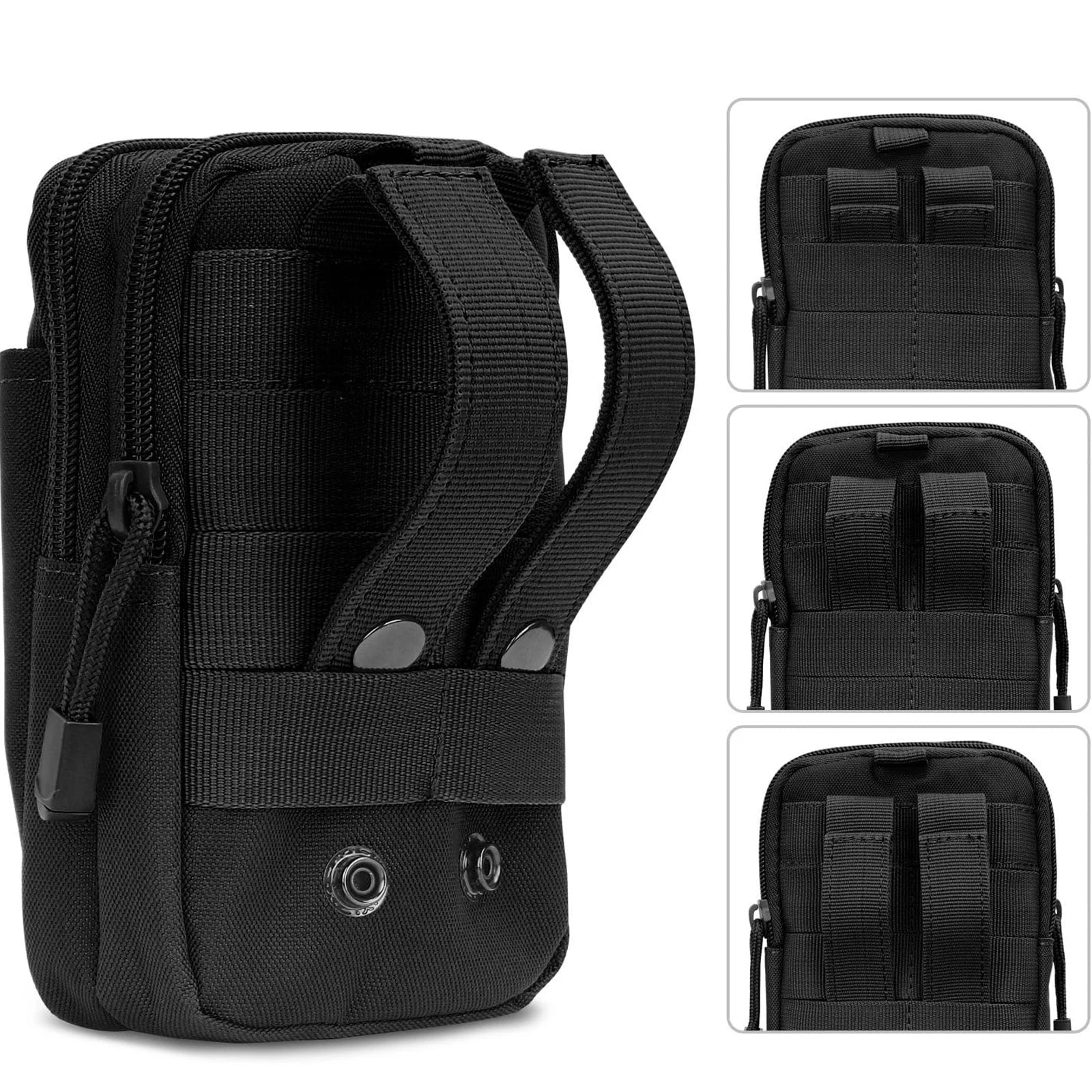 Tactical Molle Bag Fanny Pack Wallet Holster Portable Belt Bag Nylon Multifunctional Fanny Pack Outdoor Sport Hunting
