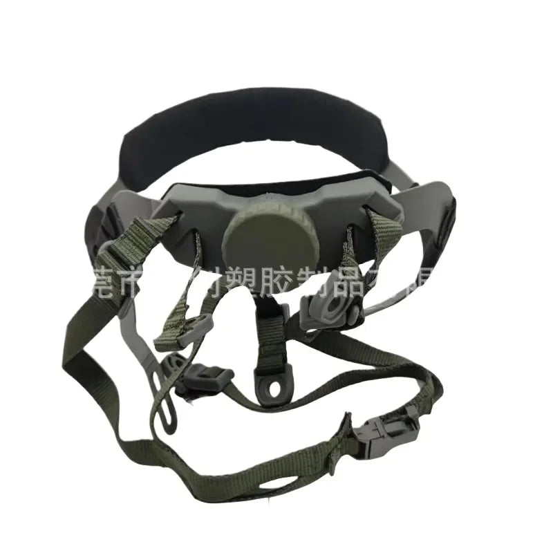 Tactical Helmet with Adjustable Suspension System and Head Locking Buckle for Enhanced Stability Compatible with FAST