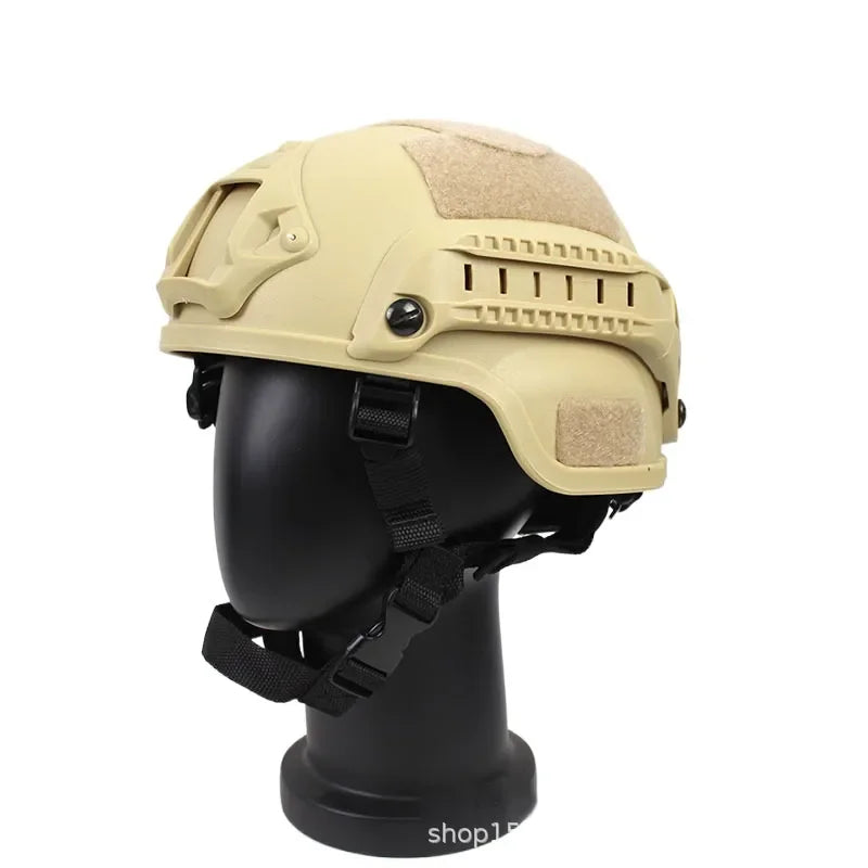 Tactical Helmet for Airsoft Paintball Military Training – Compatible with Team Wendy QRC Ops-Core FAST MT | Lightweight