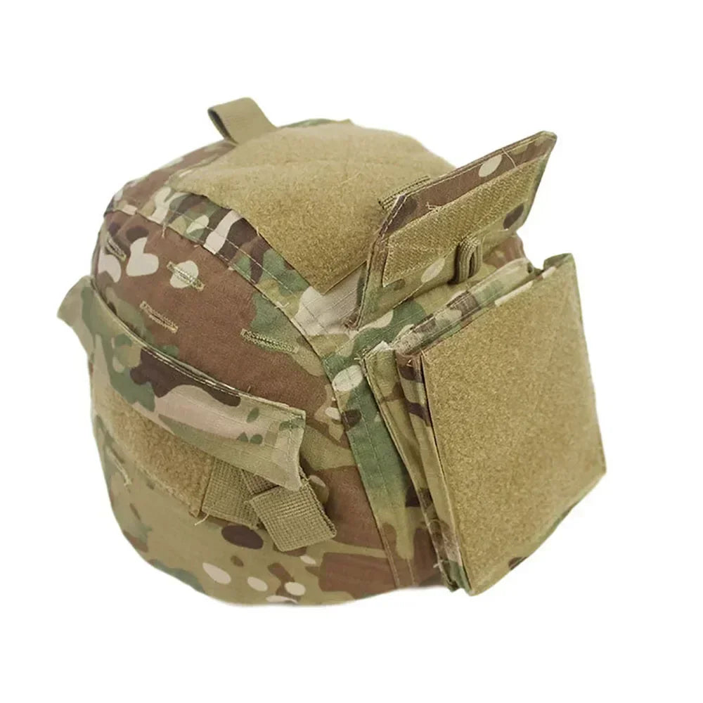 Tactical Helmet Cover for MICH2000 Camouflage Protective Gear Outdoor Shooting Hunting Airsoft Counterweight Accessories Adults