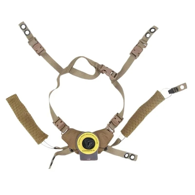 Tactical Helmet Suspension System Adjustable Fit for Airsoft and Training Compatible with Wendy WENDY MICH Mickey Helmet