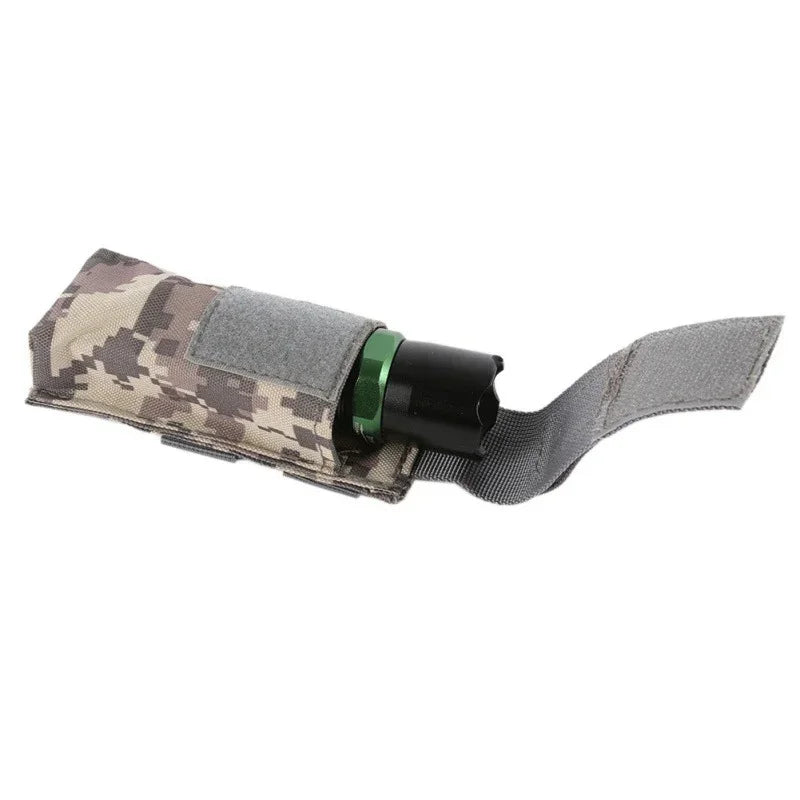 Tactical Scissors Bag EDC Outdoor First Aid Kit Medical Shears Holder Tourniquet Pouch Flashlight Holster for Camping Hiking