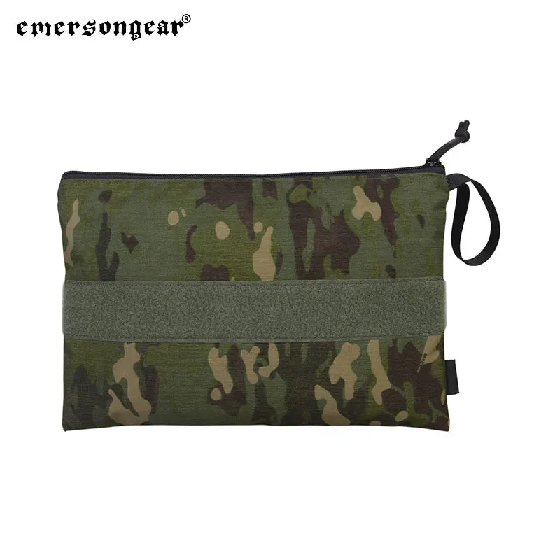 Emersongear 13Inch X 9Inch File Pocket Portable Bag Loop and Hoop Pouch Hunting Sports Outdoor Business Daily Life Camping