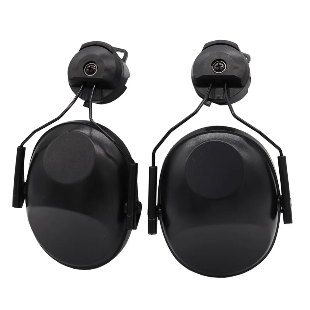 Upgrade Anti-Noise Tactical Hunting Ear Defenders FAST Helmet Mounted Version EarMuff Hearing Protection Soundproof for Shooting