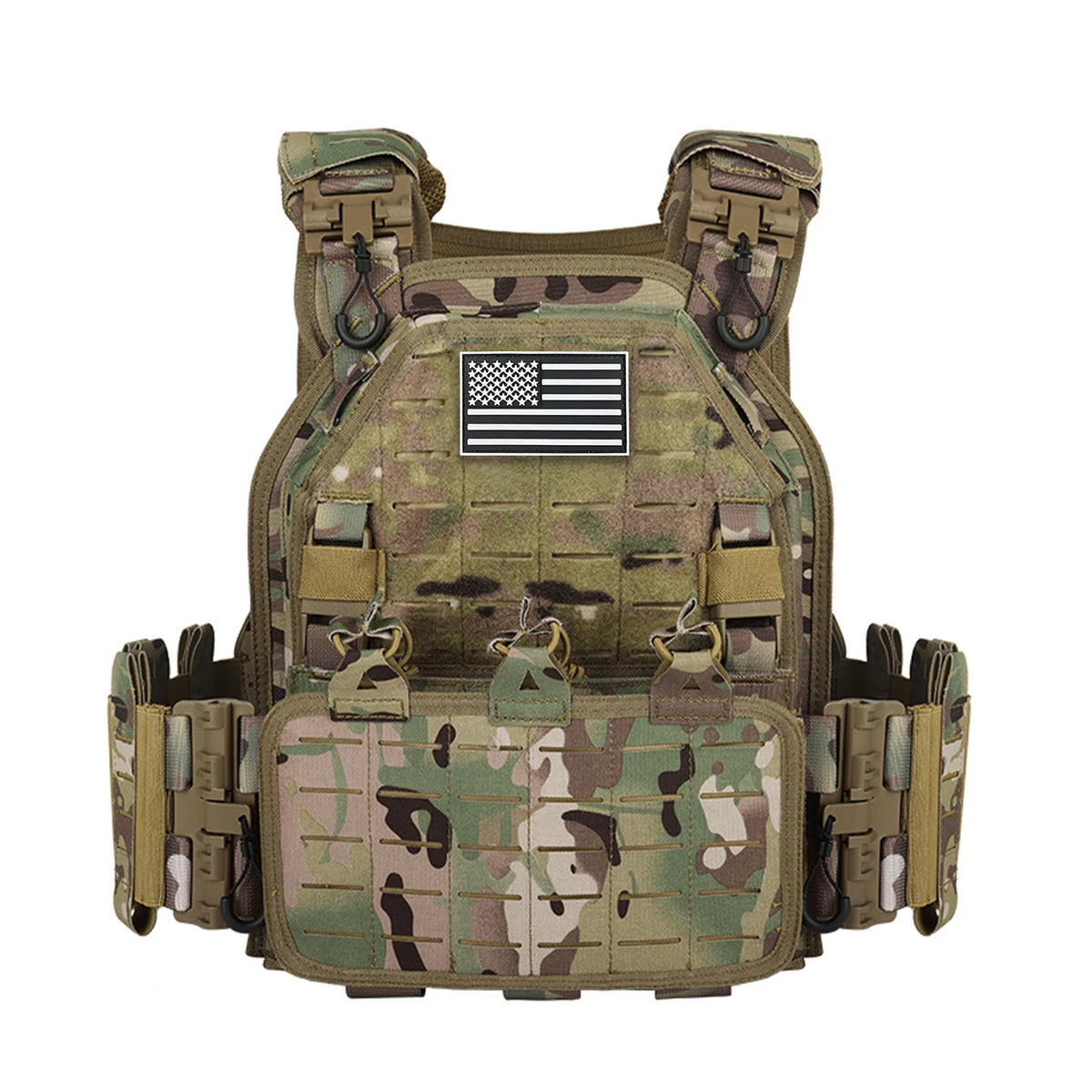 YAKEDA Quick Release Buckle Adjustable Shoulder Strap Multi functional Wear resistant Practical Tank Top for Outdoor Hunting