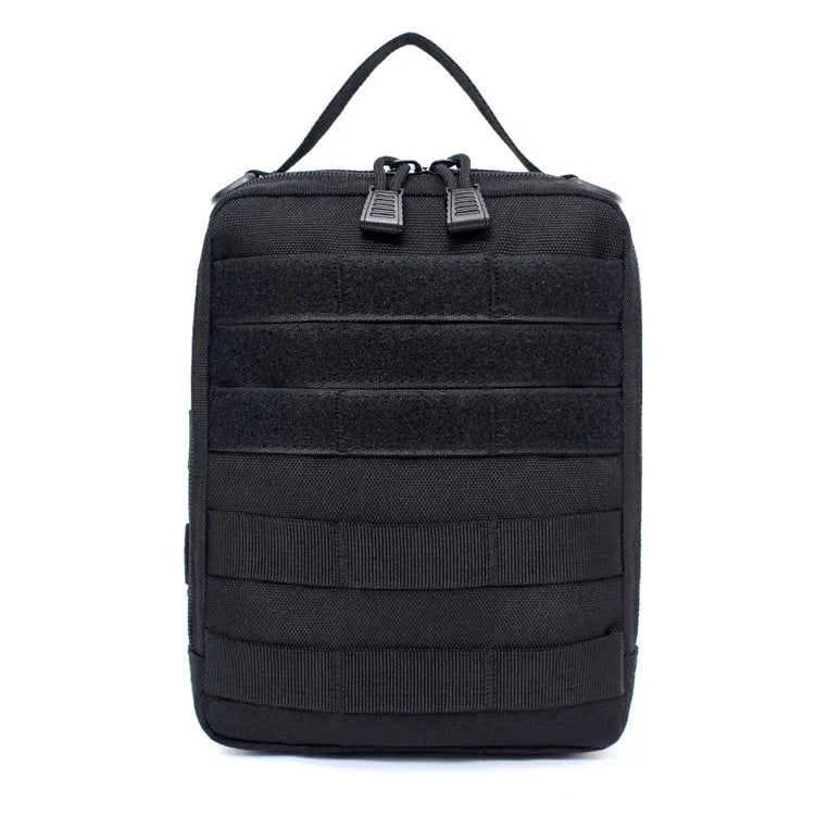 Outdoor EDC Bag Tactical Nylon Handbag Outdoor First Aid Survival Bag MOLLE Accessory Bag Medical Storage Waist Bag Tool Bag