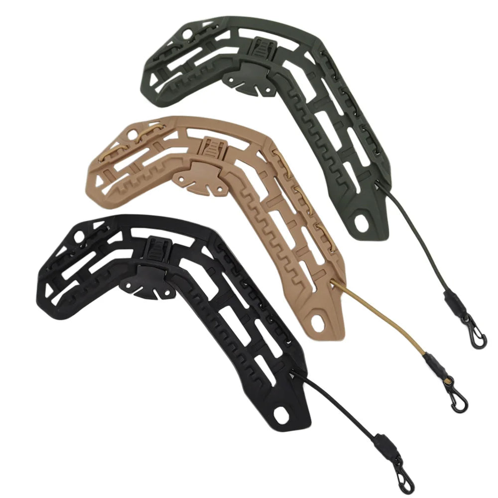 High Quality Tactical Helmet Accessory Caiman Helmet Side Guide Rail Revision Helmet Specific Mount Rail