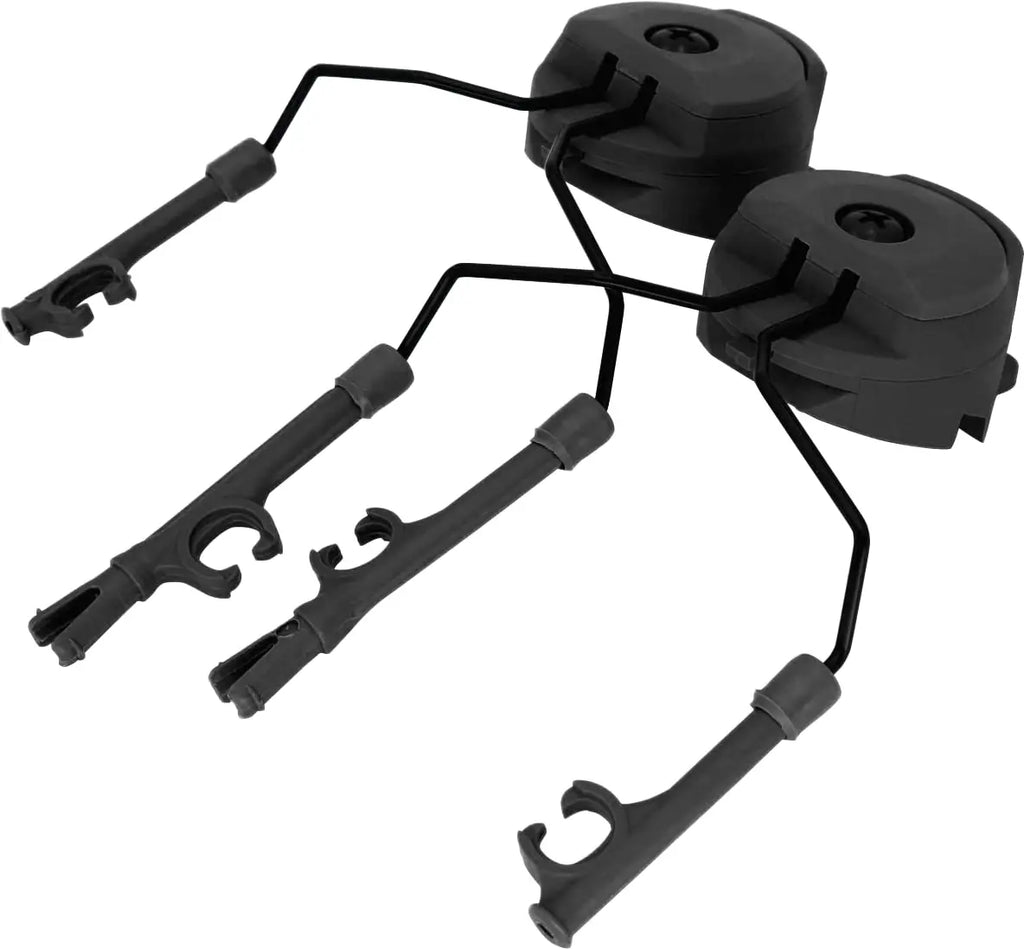 Tactical Rail Mounts Headset Rail Adapter Headset Holder Set Bracket Headphone Mount Stand Comtac II Noise Cancelling H