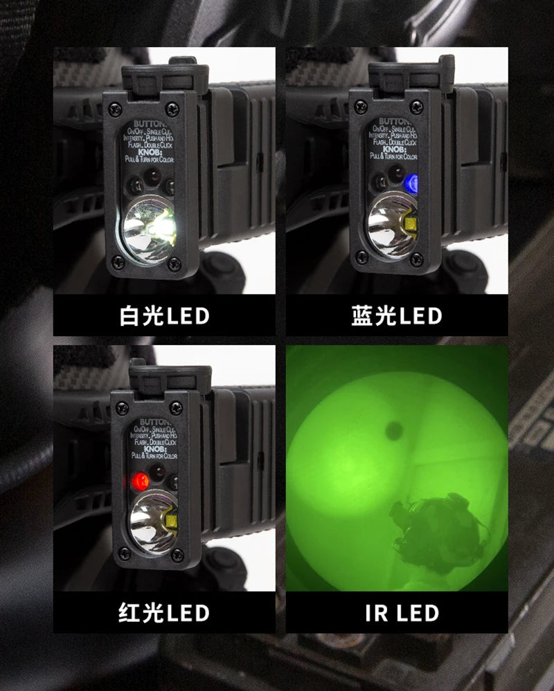 Streamlight Sidewinder Tactical Flashlight 3color Signal Light IR Outdoor Hunting Safety Optical illumination