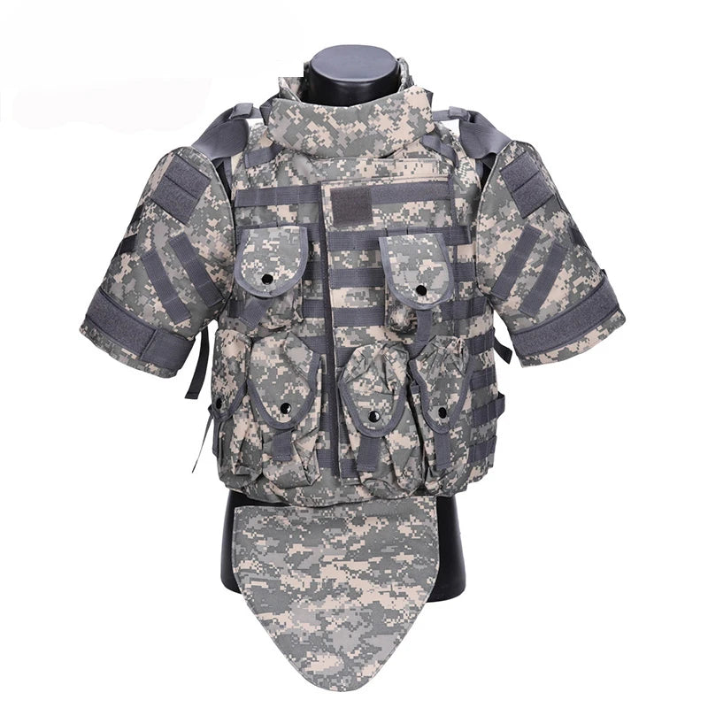New OTV Tactical Vest Camouflage combat Body Armor With Pouch/Pad  Airsoft Hunting Molle Assault Plate Carrier CS Clothing