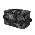 Large capacity camping storage bag with detachable partition board, portable outdoor equipment storage bag