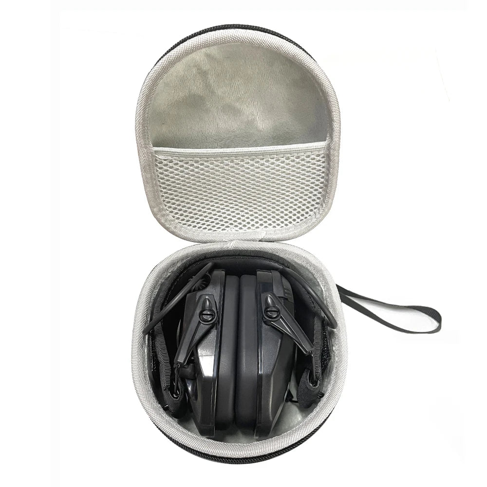 Hard Storage Travel Case for Electronic Shooting Earmuffs Compatible Universal Headphone Case Headset Carrying Protect Box