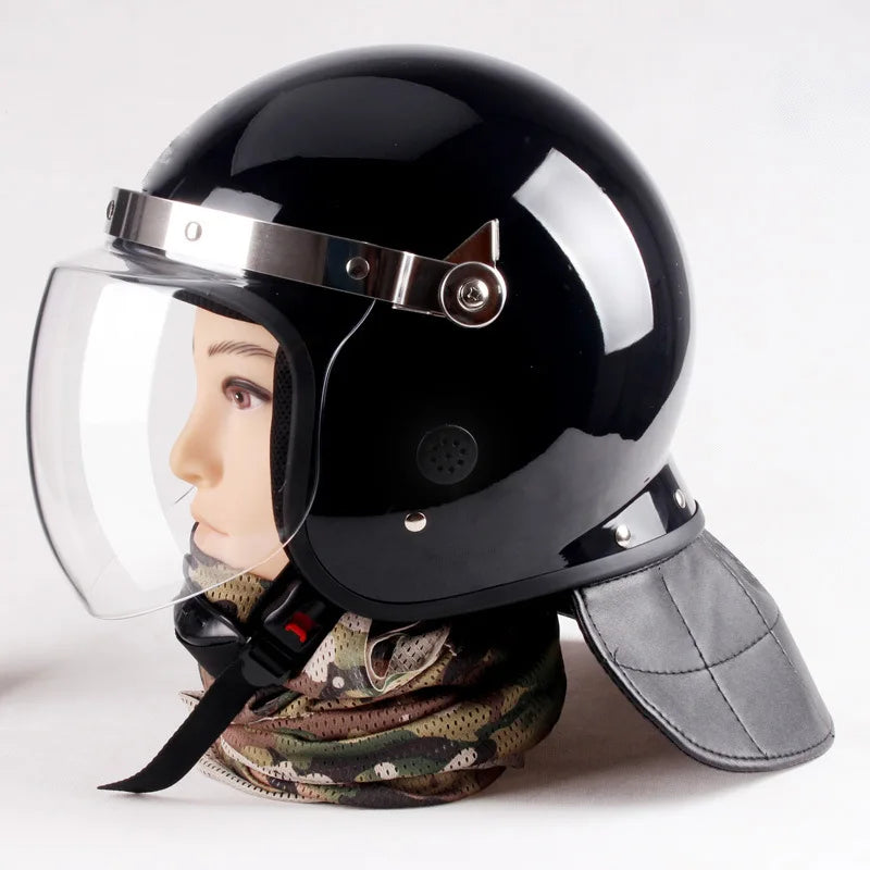 Tactical Safety Protection Helmet Fiberglass Security Duty Helmet Adjustable Outdoor Protective Gear for Training