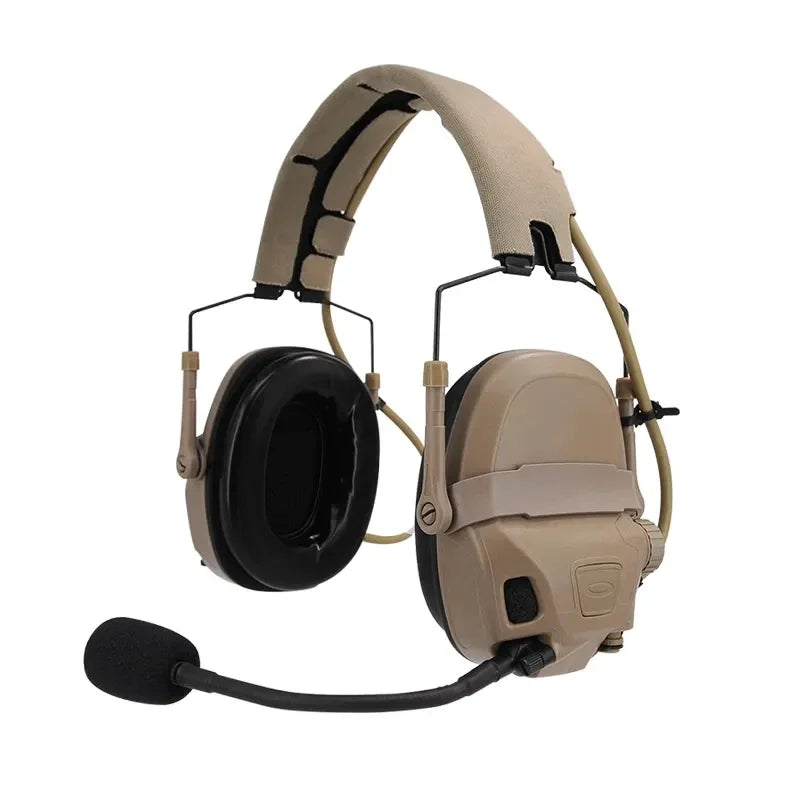 NEW FMA Full Digital Dual DPS AMP FCS-Tactical Headset Communication Noise Reduction Accessories Gear PTT V60