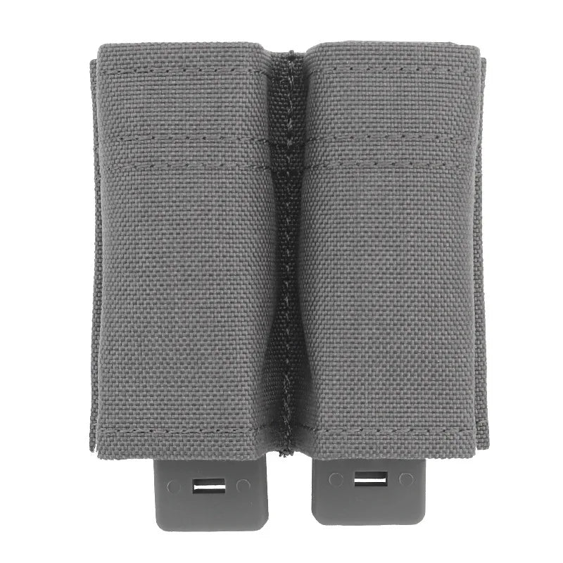 1911 Dual Magazine Pouch | MOLLE-Compatible Pistol Holder | Quick-Release Design
