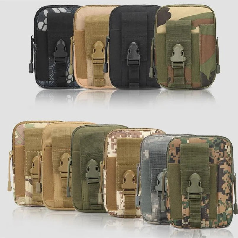 Waist Bag Outdoor Hunting Bag  Pack Multifunction Men Sport Hiking Hunting Working Tools Mobile Phone Pouch