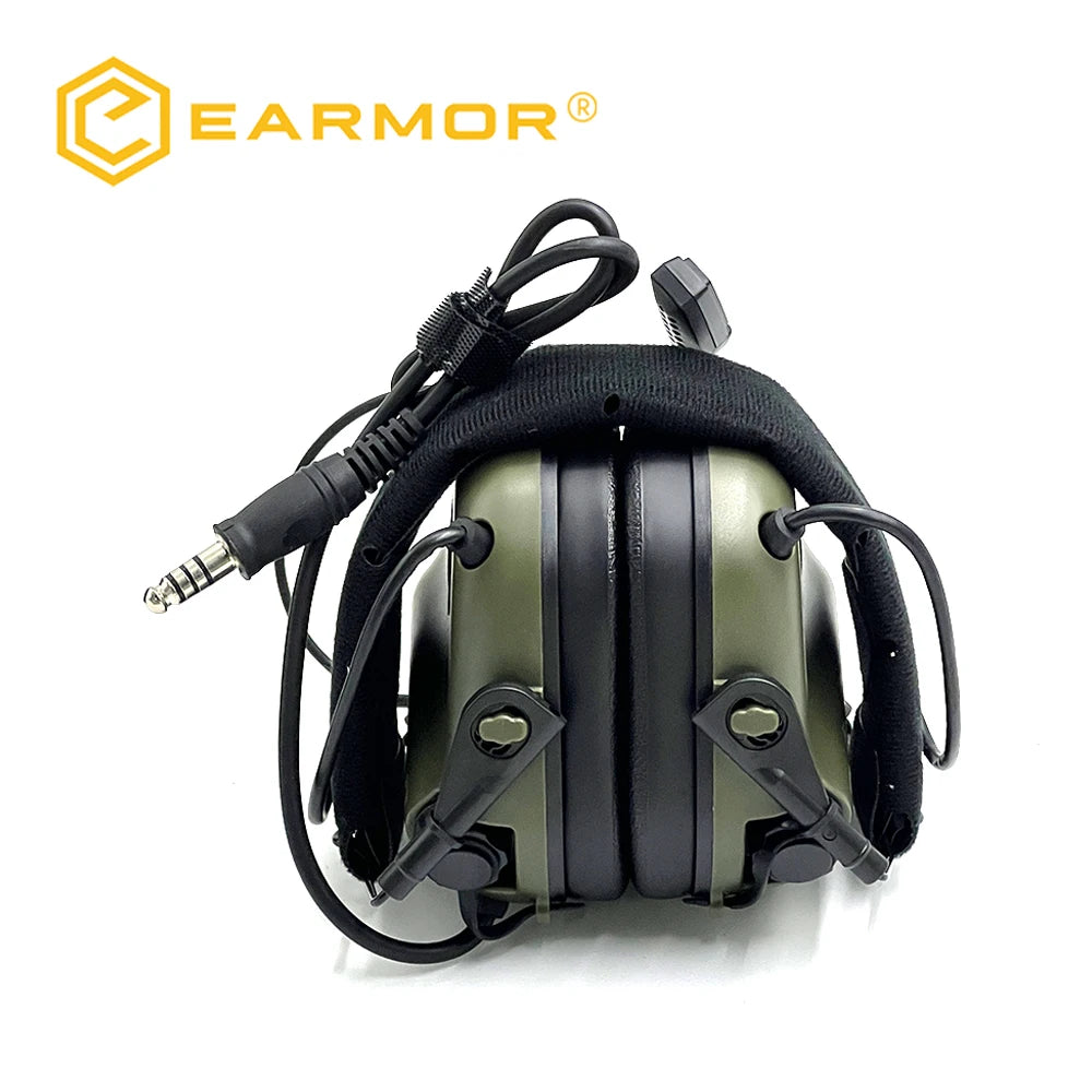2025 EARMOR Active Shooting Earmuffs M32 SE Electronic Hearing Security Protection Noise Reduction Hunting Headphone Foldable