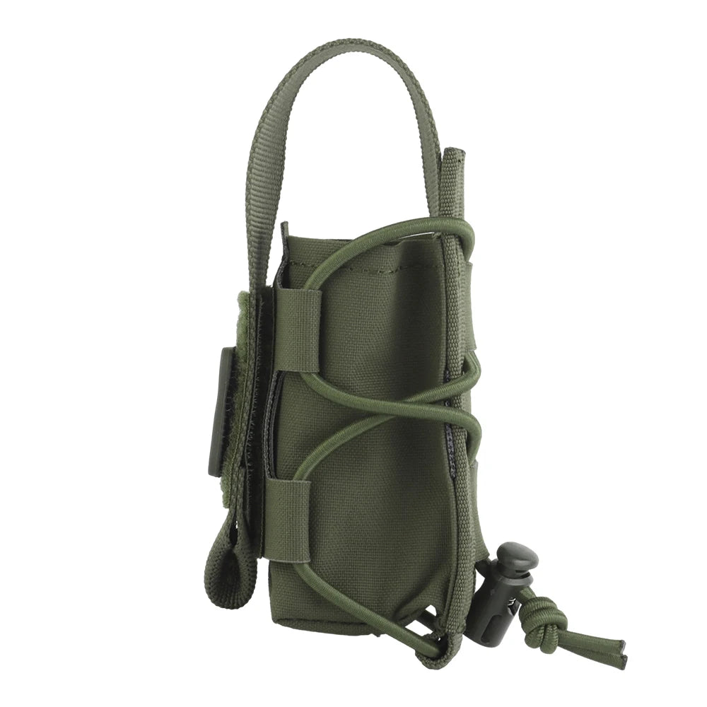 OPHIDIANTAC Tactical Tourniquet Pouch Universal Molle Medical Tool Carrier Vertical Flap Cover Bag for Hiking Hunting Outdoor