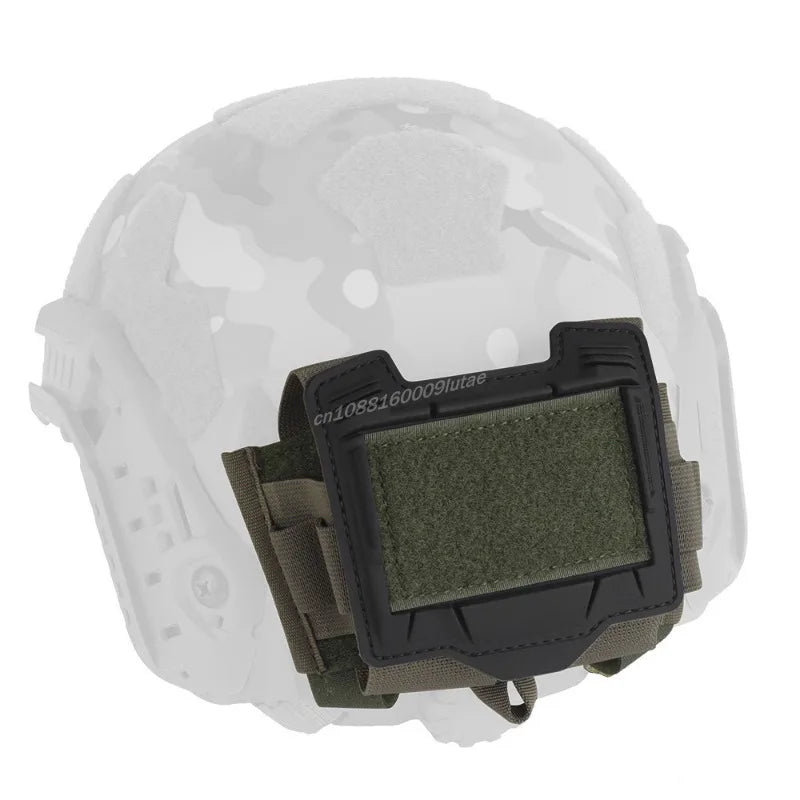 Tactical Helmet Bridge Battery Pack Storage Sub-Pouch NVG PVS31 Battery Pouch PTT Cable Box MOLLE Fast Helmet Counterweight Bag