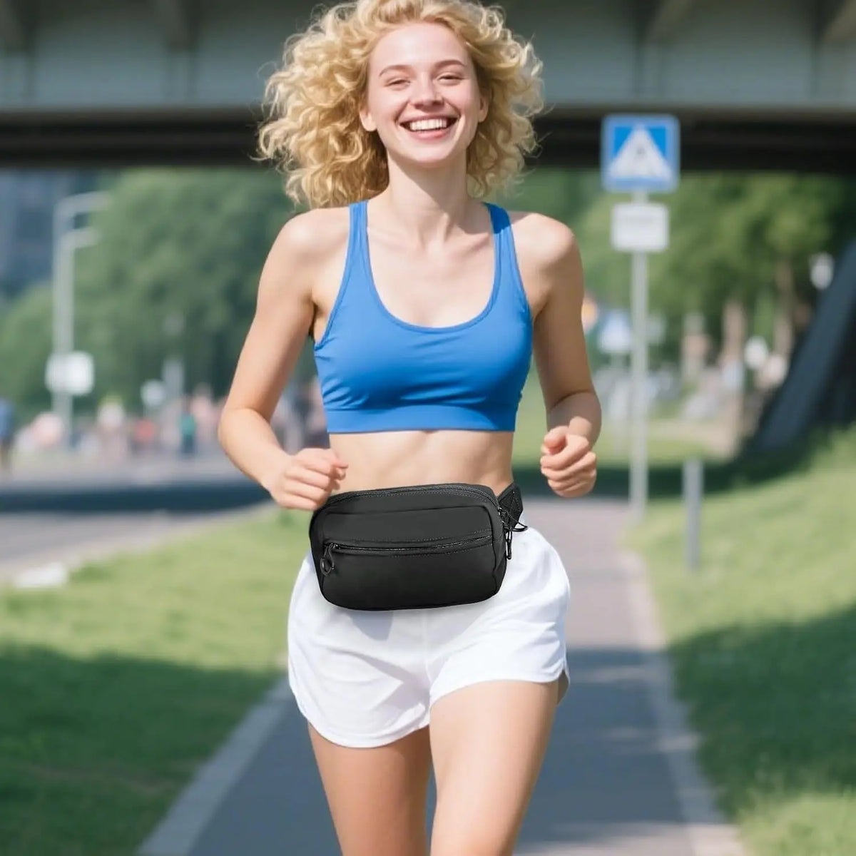 Women/Men's Gun Bag Tactical Gun Holster Bag Concealed Carry Pistol Fanny Pack Soft Waist Bag for Handgun G17 G19 G48 92FS
