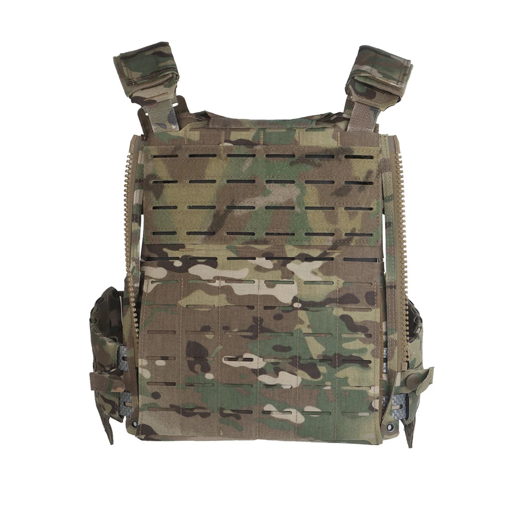 LV-120 Tactical Plate Carrier SS Style Modular MOLLE Vest with Quick Release Reactive Cummerbund Hunting Airsoft Training Gear