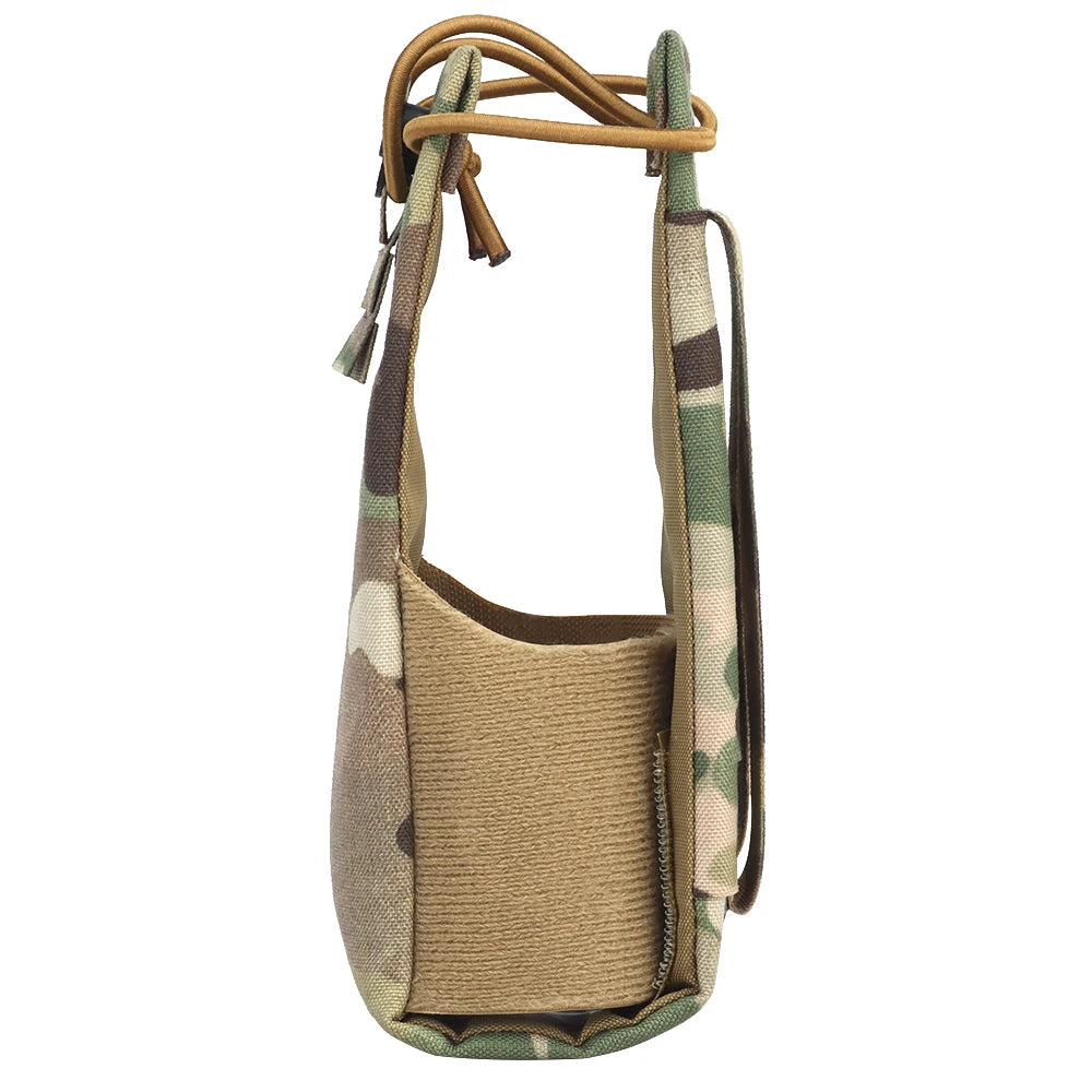 Tactical Universal Radio Pouch Interphone Holder Bag for MPU5 PRC163 152 148 PTT Walkie-talkie Storage Pocket Hunting Vest Gear