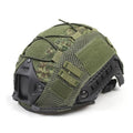 1 PC Tactical Helmet Cover for Fast MH PJ BJ Helmets Fast Helmet Protector Elasticated Cord (Helmet Not Included)