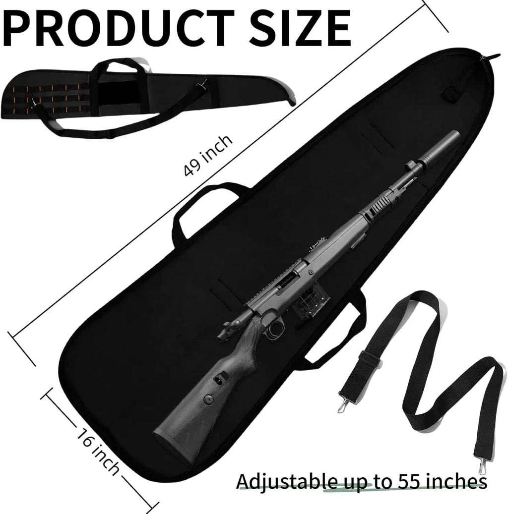 Soft Gun Case for Rifle Bag 130cm Molle Shotgun Sling Backpack Hunting Rifle Cover Long Weapons Transport Case Airsoft Bag