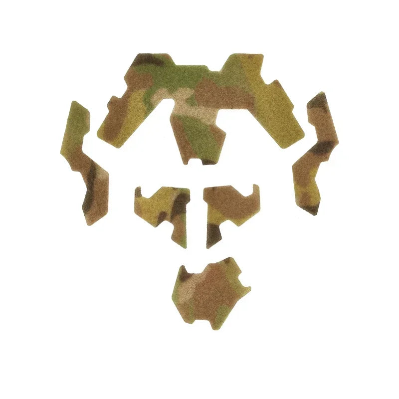 Tactical Airsoft Helmet Appearance Decoration Sticker FTHS Helmet Magic Sticker Gear Helmet DIY Accessories