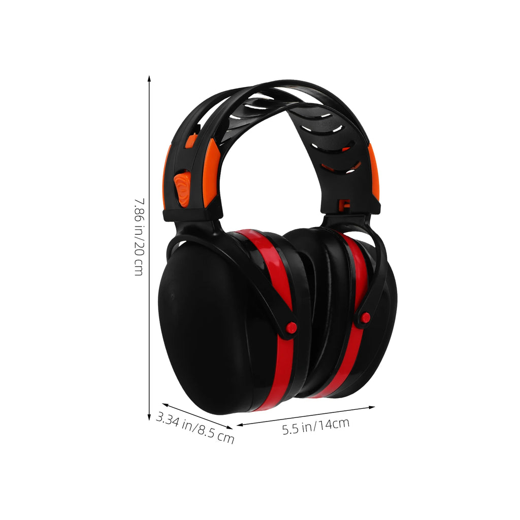 Noise Canceling Headphone Over Ear Adjustable Hearing Protection Earmuff For Industrial Use And Sleep Soundproof Noise Reduction