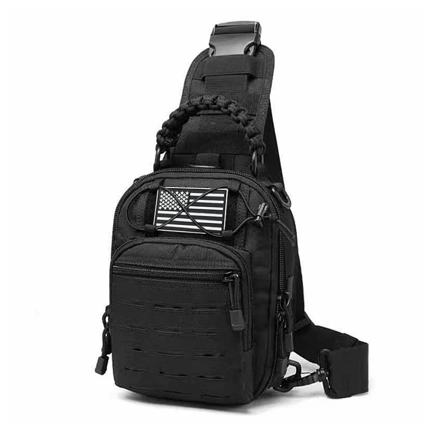 Multi functional chest bag, outdoor sports cycling chest bag, men's single shoulder diagonal cross bag
