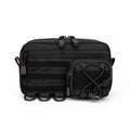 Tactical Molle Horizontal Admin Pouch with Front Drawstring Pocket EMT Pouch EDC Utility Orgaznier Bag Hunting Fanny Pack