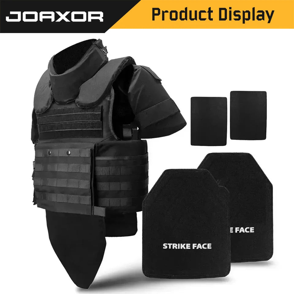 JOAXOR IIIA Soft Hunter's Bulletproof Vest Insertable Plate Armor Large 6x6 6x8 10x12 11x14 Backpack Protection Personal Safety