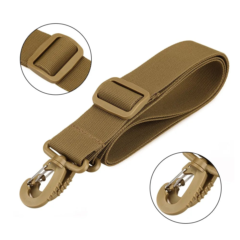 Tactical Multi-function Shoulder Strap Water Bottle Pouch Strap Replacement Adjustable Strap for Waist Pack Belt Hunting Outdoor