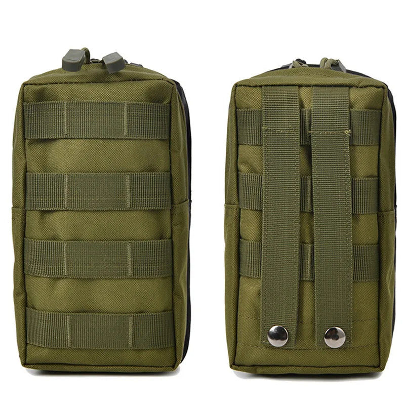 Outdoor Molle Pouch EDC Tool Bag Waterproof Nylon Multi Purpose Small Pack Universal Hunting Camping Bag Outdoor Equip