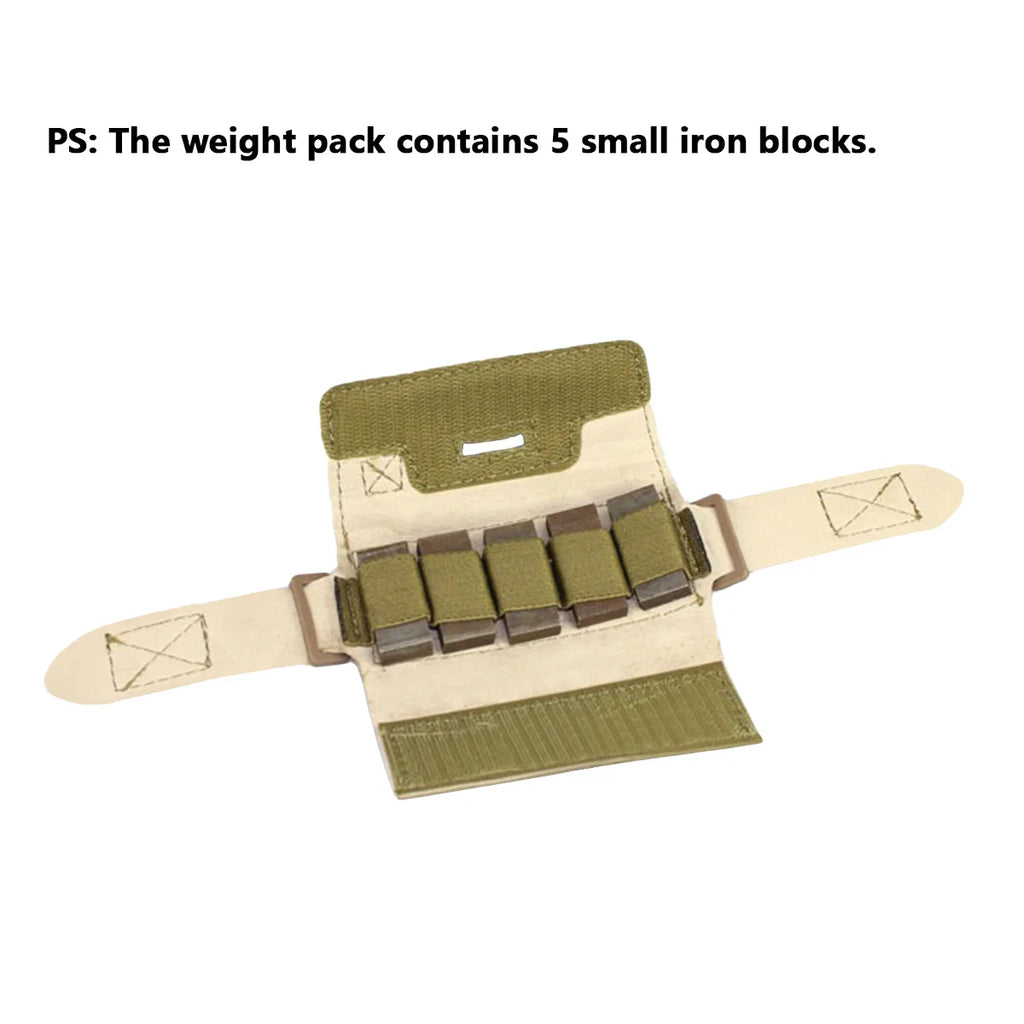 Tactical Helmets Balance Counter Weight Bag Battery Pouch Hunting FAST Helmet Weights System Cycling Helmet Counterweight Bag