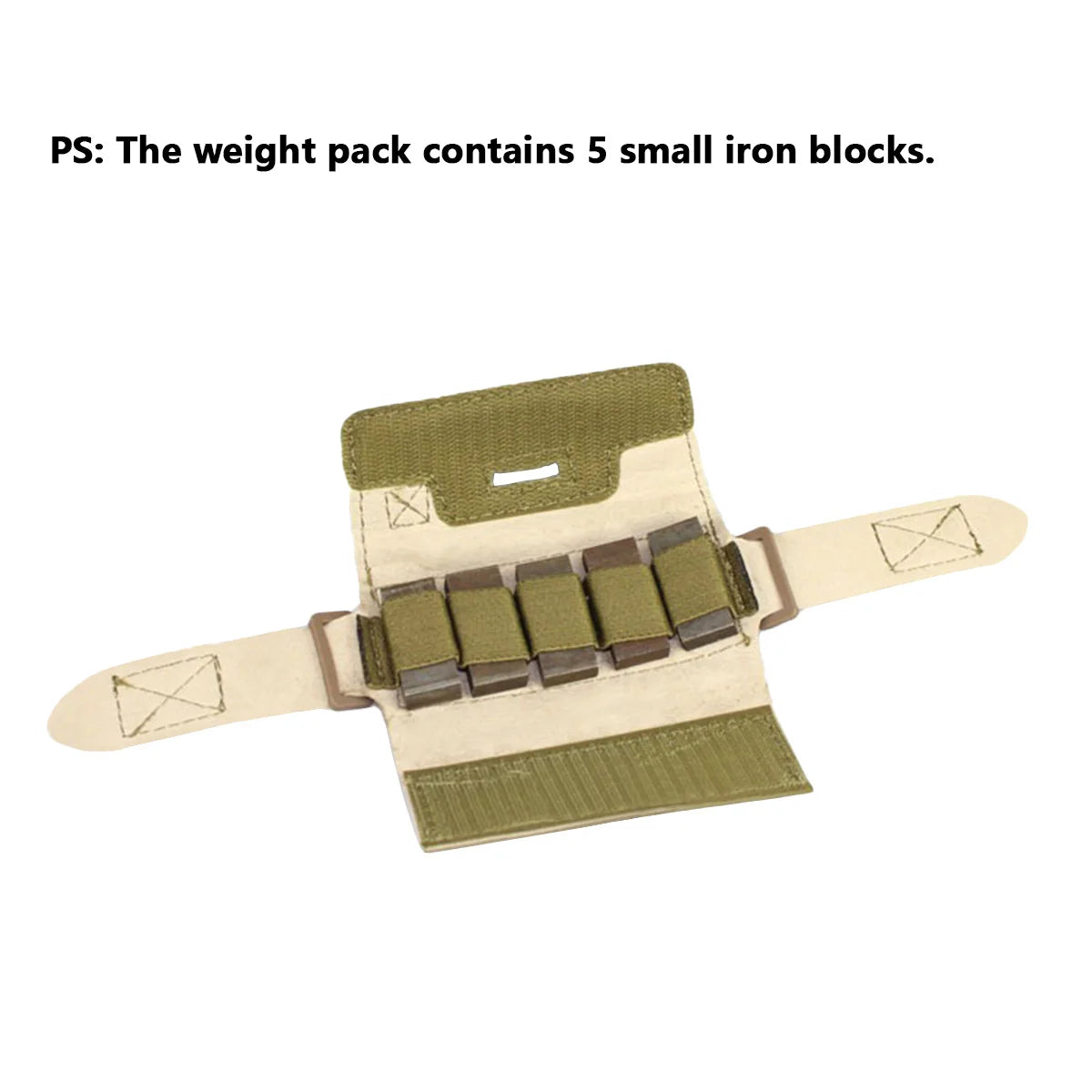 Tactical Helmets Balance Counter Weight Bag Battery Pouch Hunting FAST Helmet Weights System Cycling Helmet Counterweight Bag
