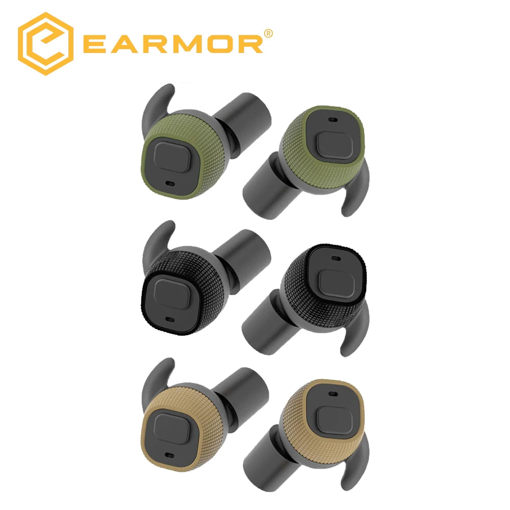 EARMOR-M20 DulNoise Canceling Headphones, Electronic Headphones, Shooting, Earmuffs, Law, Poly, Environmental Noise Ewer