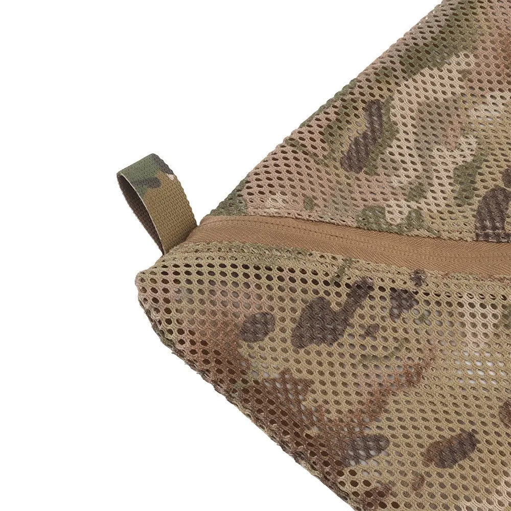 Tactical Mesh EDC Pouch Bag Utility Tool Gear Backpack Organizer Pocket Insert Modular Admin Pouch Camping Travel Hunting Bag