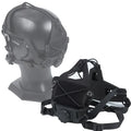 Multi-Function NVG Head Mount with Adjustable Suspension, Lightweight Tactical Helmet Camera Bracket for Outdoor and Filming