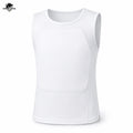 Stretchable Quick Release Tactical Training Vest Close Fit Soft Padded Front Back Coverage for Outdoor Fitness Hiking